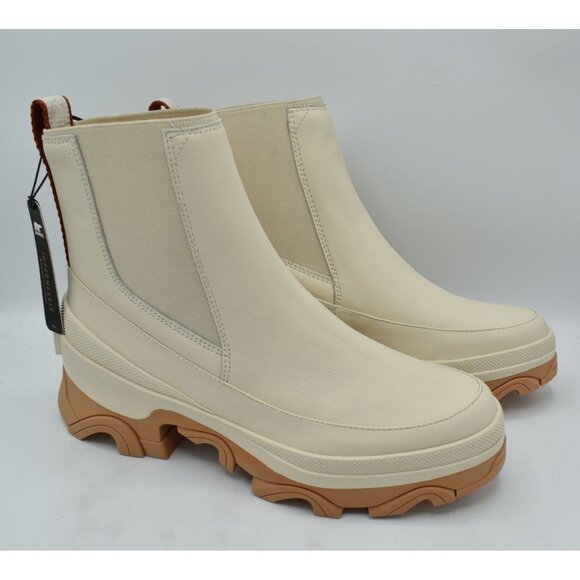 Sorel Womens Size 10 Brex Boot Natural Sea Salt Waterproof Chelsea Boots - Picture 3 of 12